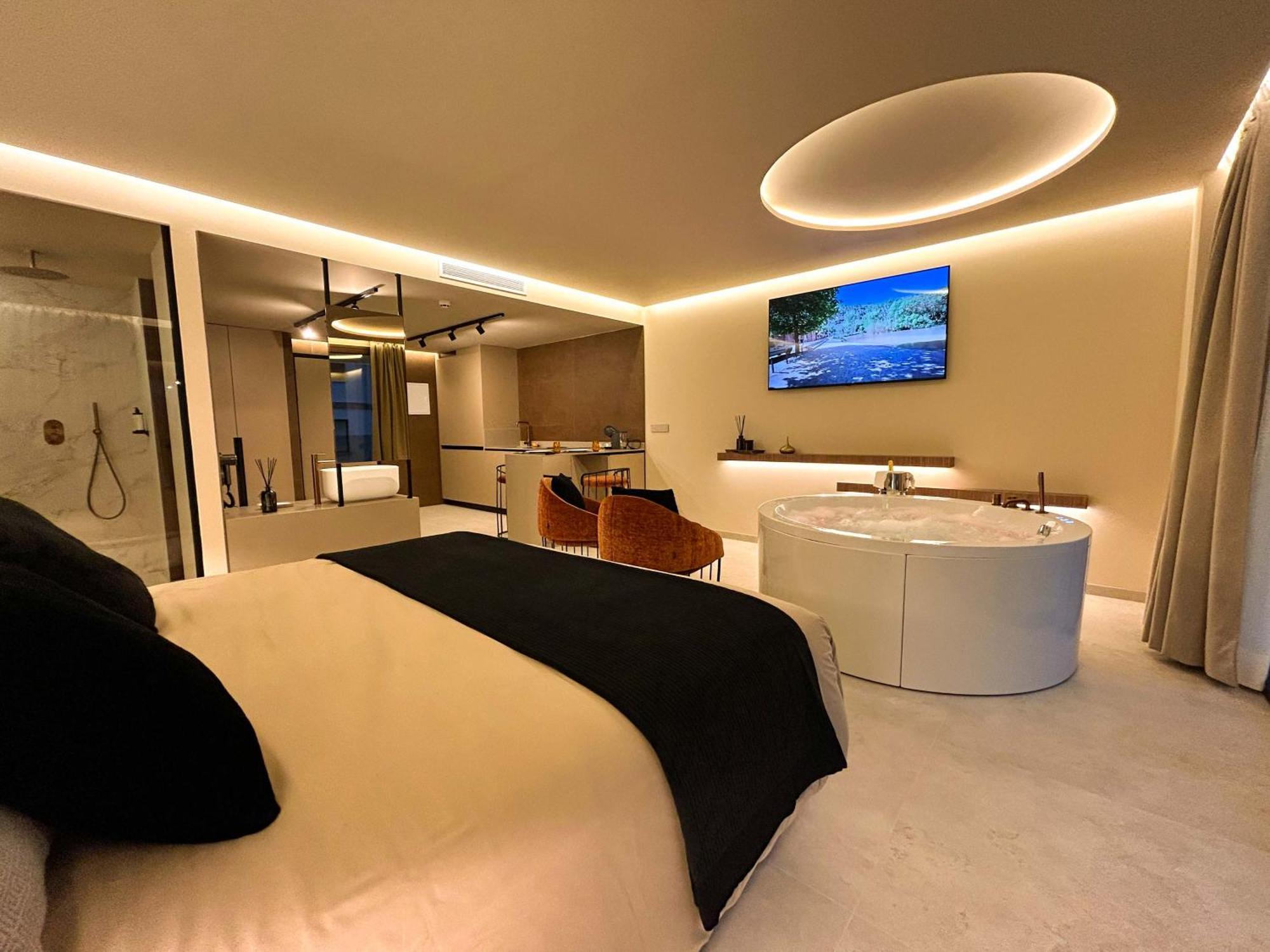 Olea Suites Alcala del Jucar Bagian luar foto