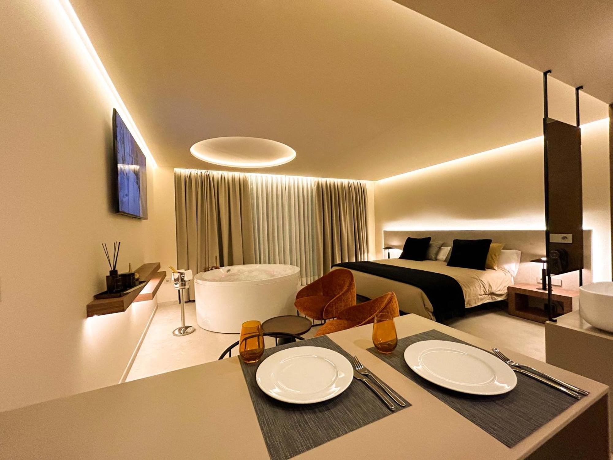 Olea Suites Alcala del Jucar Bagian luar foto