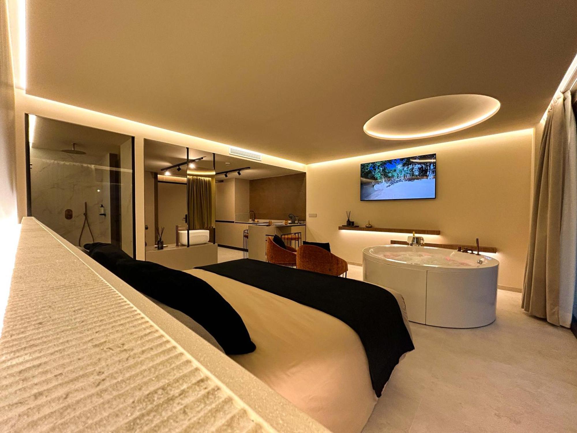Olea Suites Alcala del Jucar Bagian luar foto