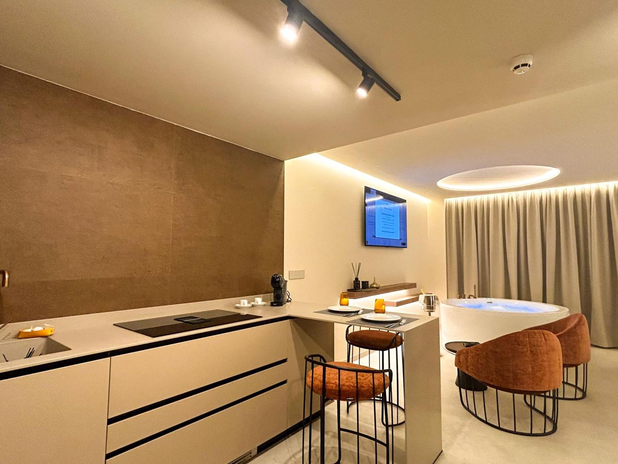 Olea Suites Alcala del Jucar Bagian luar foto