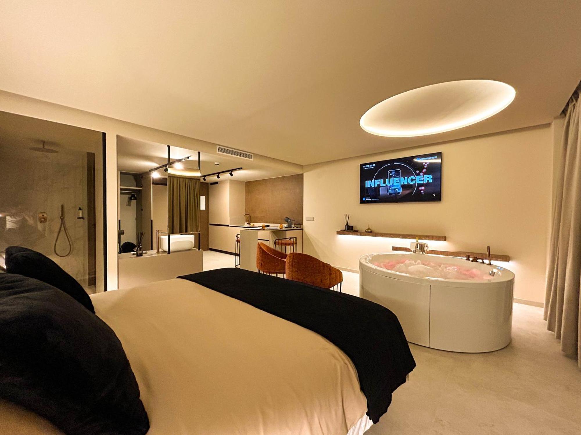 Olea Suites Alcala del Jucar Bagian luar foto