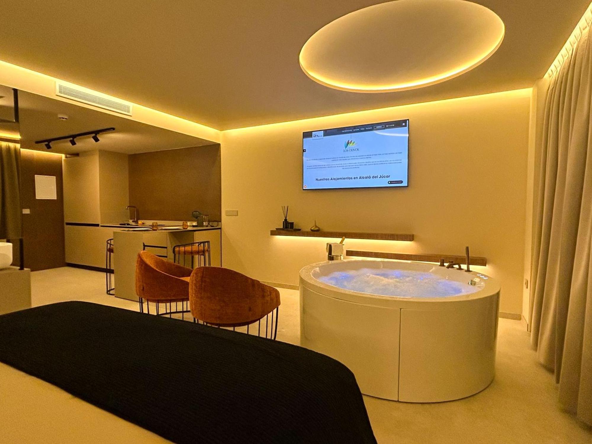 Olea Suites Alcala del Jucar Bagian luar foto