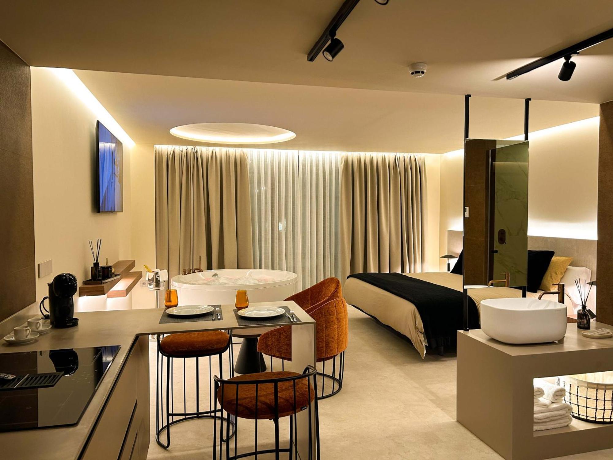 Olea Suites Alcala del Jucar Bagian luar foto