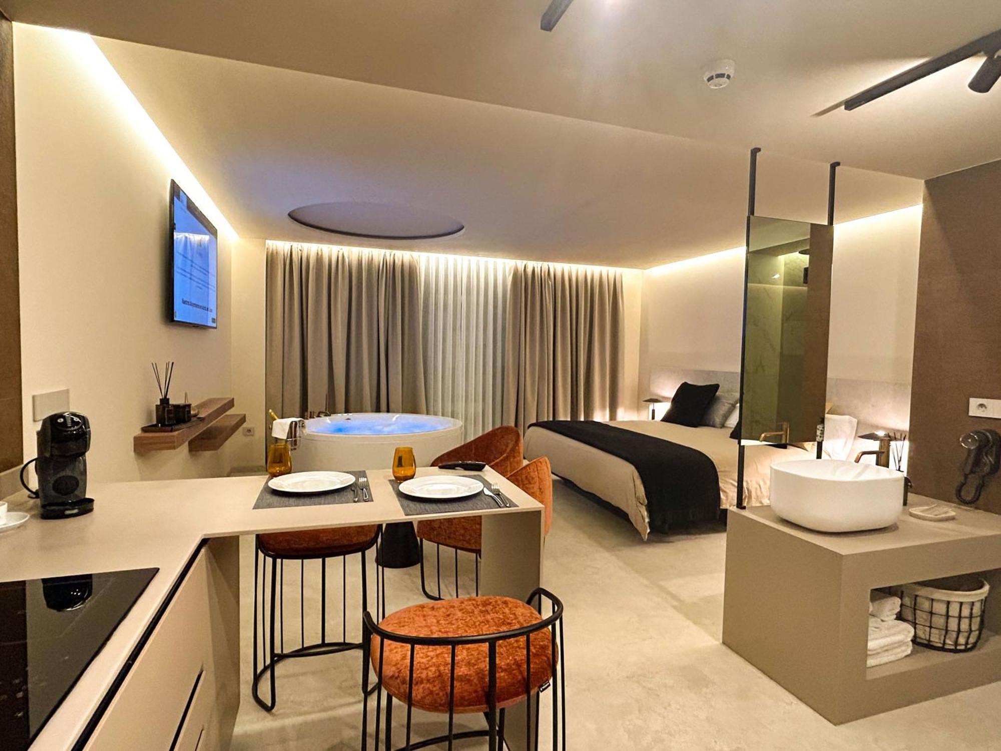 Olea Suites Alcala del Jucar Bagian luar foto