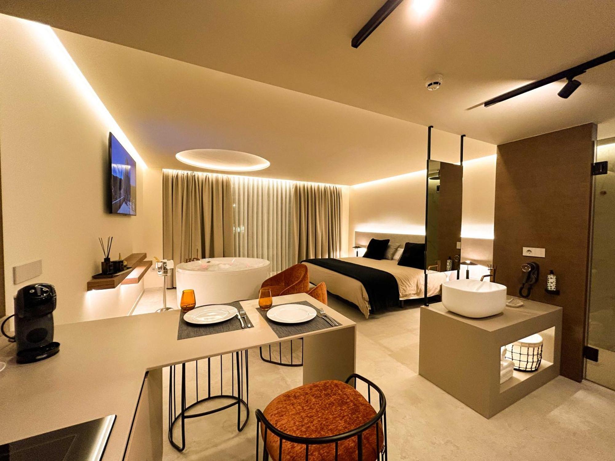 Olea Suites Alcala del Jucar Bagian luar foto