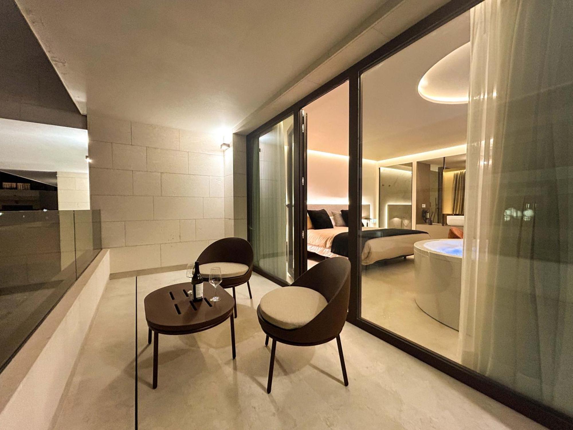 Olea Suites Alcala del Jucar Bagian luar foto