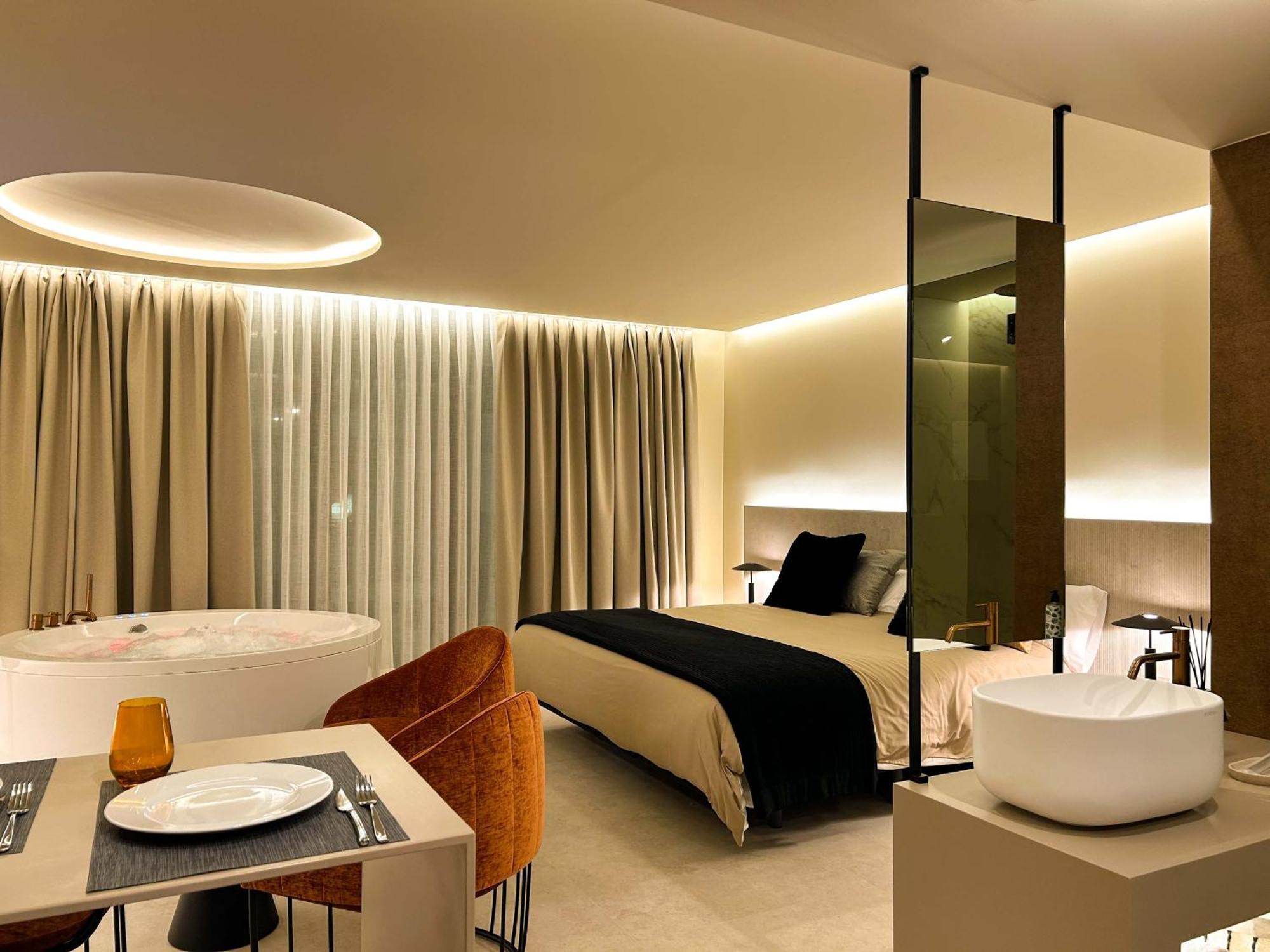 Olea Suites Alcala del Jucar Bagian luar foto