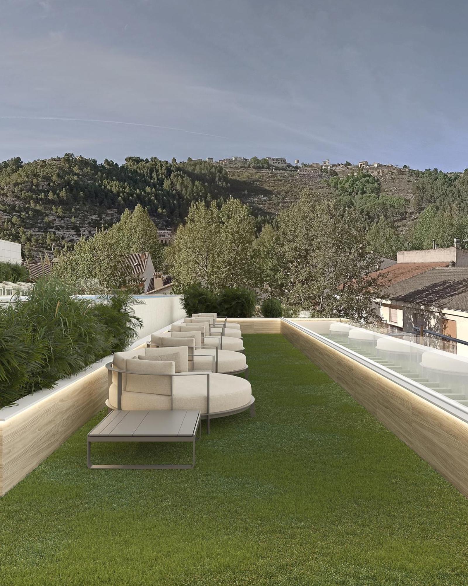 Olea Suites Alcala del Jucar Bagian luar foto