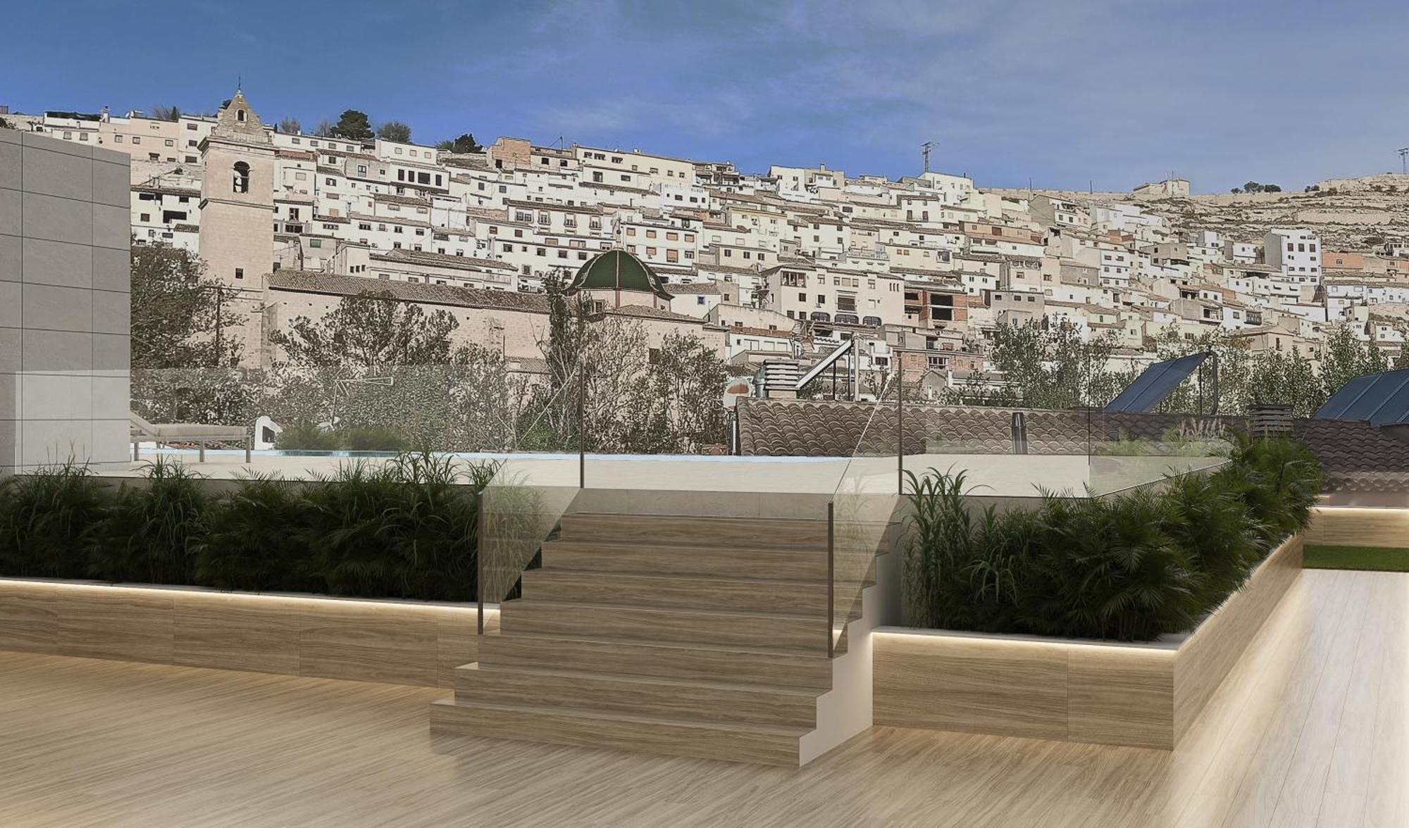 Olea Suites Alcala del Jucar Bagian luar foto